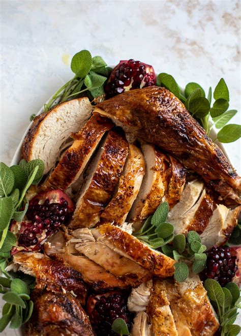slow grilled turkey